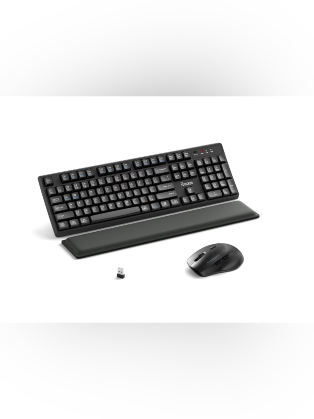 RECCAZR Ergonomic Wireless Keyboard and Cordless Mouse Combo Windows/Mac - NEW